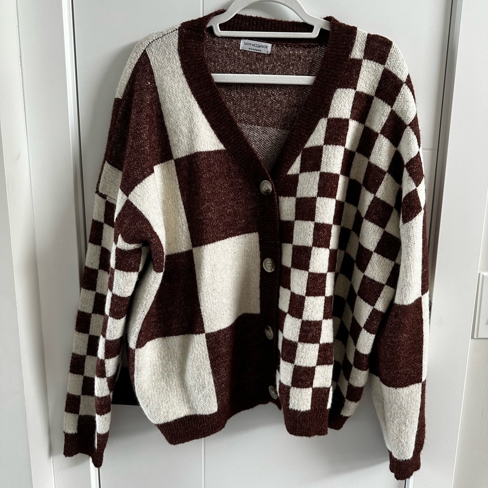 Abstract Cardigan